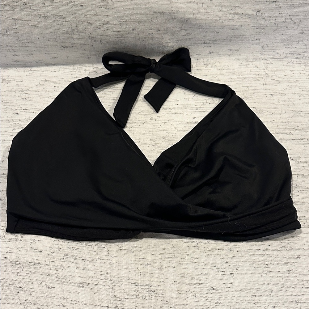 Athleta Black Bikini Top